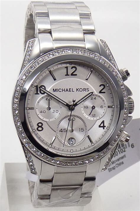 michael kors damenuhr silber glitzer|Michael Kors herrenuhren.